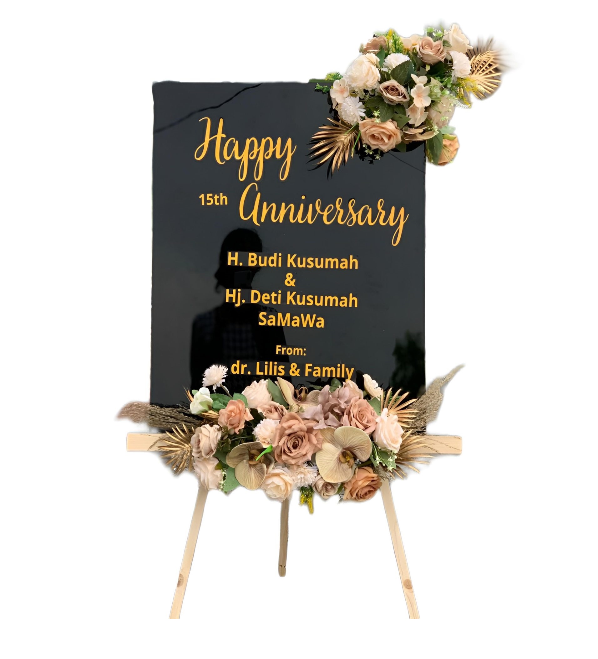 Papan Bunga Akrilik Kedawung