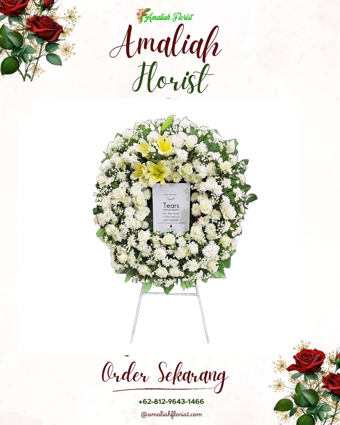 Krans Bunga Duka Kedawung